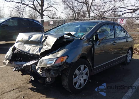 2008 Honda Civic Lx from USA, damaged, VIN 2HGFA16578H319338